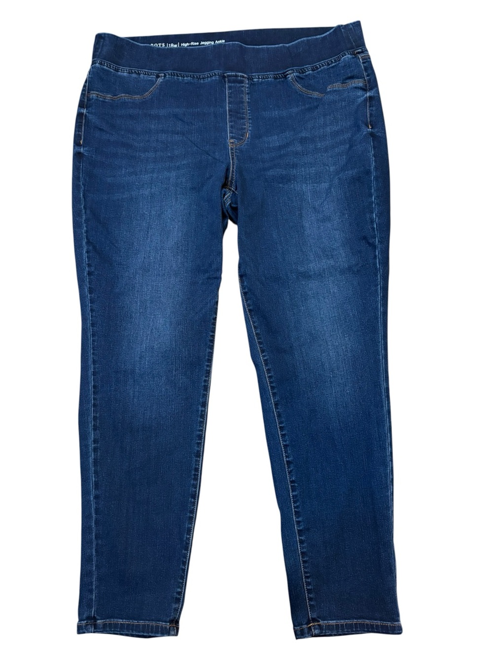 Talbots Flawless High Rise Pull On Jegging Ankle Jeans. Size 18W
